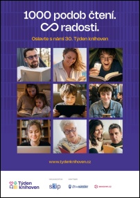 30. Týden knihoven 2026 - 1000 podob čtení. ∞ radosti.